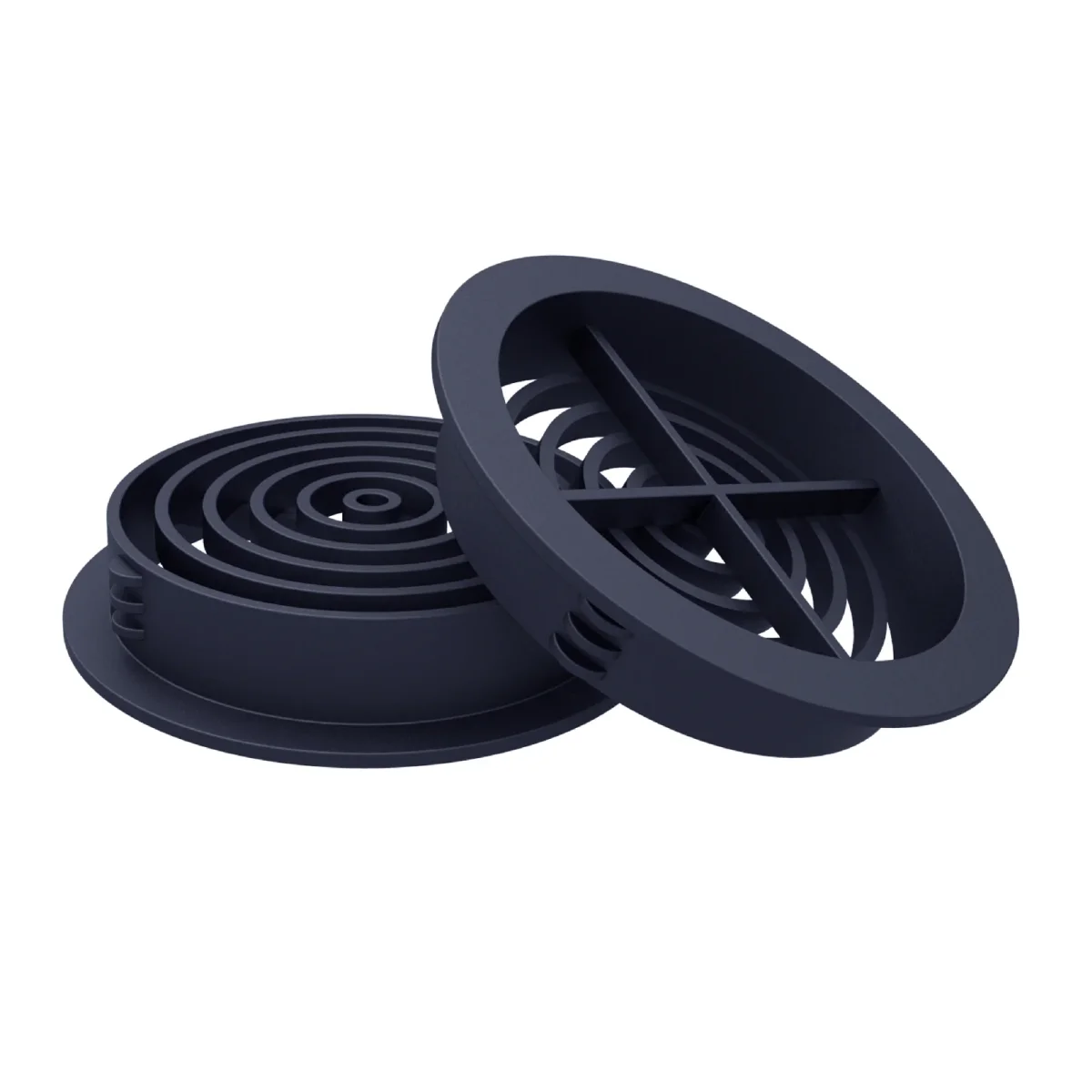 Blue / Black Plastic 70mm Round Soffit Air Vents Menu Options - Image 2