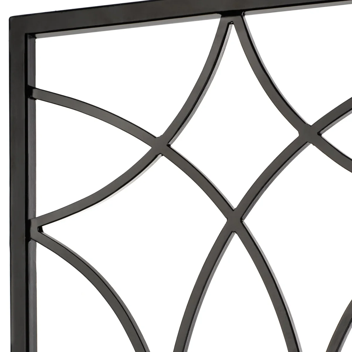 H Potter Tall Geometric Garden Trellises in Black Finish - Set of 3 - 82" Tall - Image 9